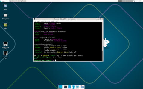 Testing brl commands