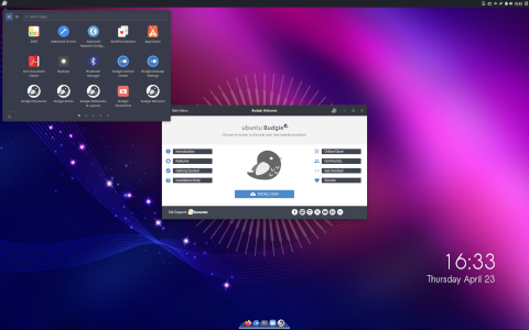 Running the Budgie desktop